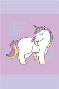 Notebook For Unicorn Kids