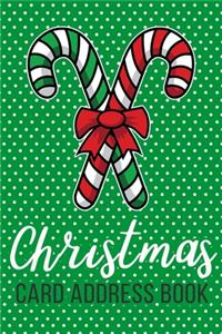 Christmas Card Address Book
