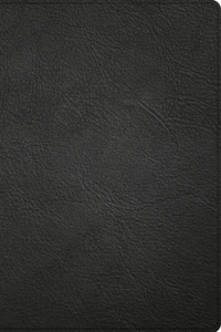 NASB Super Giant Print Reference Bible, Black Leather