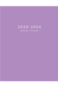 2020-2024 Monthly Planner