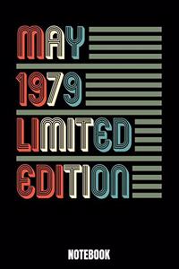 May 1979 Limited Edition Notebook