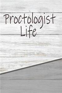 Proctologist Life: Personalized Rustic Journal, Notebook Lined Pages 120 Pages 6x9