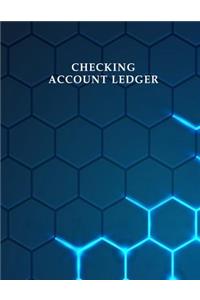 Checking Account Ledger: 7 Column Payment Record and Tracker Log Book