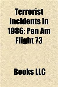 Terrorist Incidents in 1986