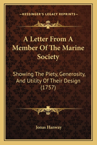 A Letter From A Member Of The Marine Society