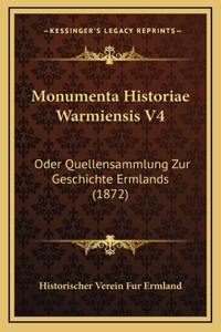 Monumenta Historiae Warmiensis V4