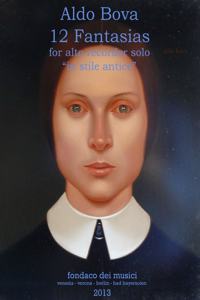 12 fantasias for alto recorder in stile antico