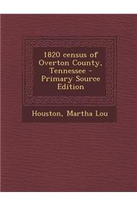 1820 Census of Overton County, Tennessee