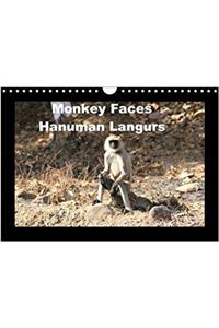 Monkey Faces Hanuman Langurs / UK-Version 2017