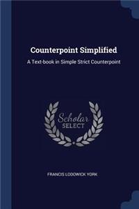 Counterpoint Simplified