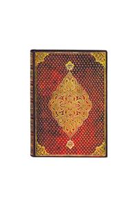 Paperblanks Golden Trefoil Hardcover MIDI Unlined Elastic Band Closure 240 Pg 120 GSM