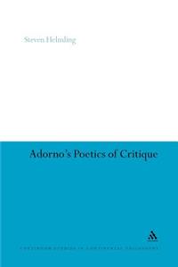 Adorno's Poetics of Critique
