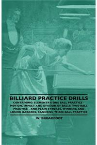 Billiard Practice Drills - Containing