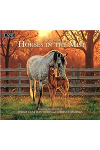 Horses in the Mist 2019 14x12.5 Wall Calendar