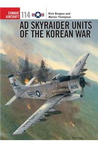 AD Skyraider Units of the Korean War