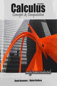 Calculus: Concepts and Computation