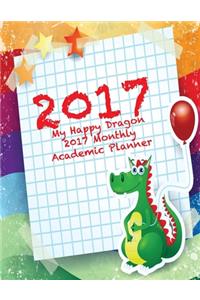 2017 My Happy Dragon 2017 Monthly Academic Planner