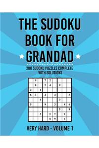 Sudoku Book For Grandad