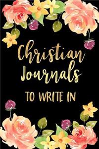 Christian Journals To Write In
