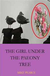 The girl under the paeony tree