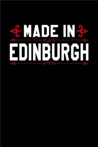 Notizbuch Made in Edinburgh