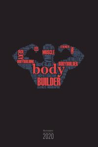 Wochenplaner 2020 - Fitness Gym Bodybuilding
