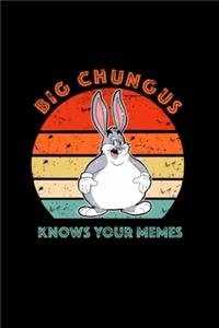 Retro Vintage Funny Big Chungus Meme