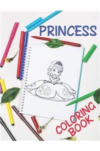 Princess Coloring Book