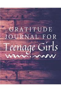 Gratitude Journal For Teenage Girls