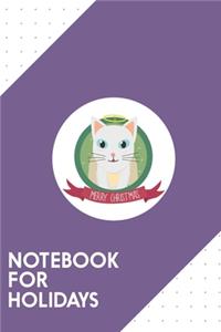 Notebook for Holidays