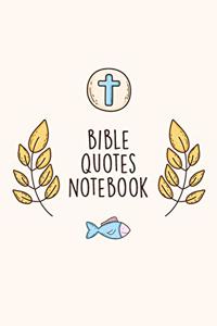 Bible Quote Notebook