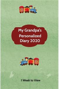 My Grandpa's Personalized Diary 2020