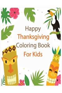 Happy Thanksgiving Activity Book for Toddlers