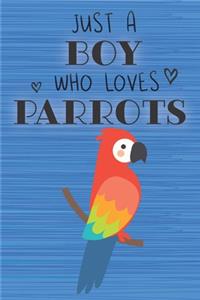 Just a Boy Who Loves Parrots