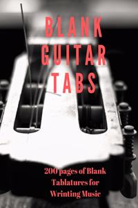 Blank Guitar Tabs