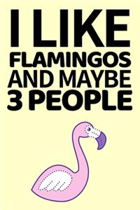 I Like Flamingos And Maybe 3 People