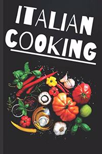 Blank Italian Recipe Book Journal - Italian Cooking