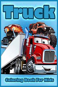 Truck Coloring Book for Kids