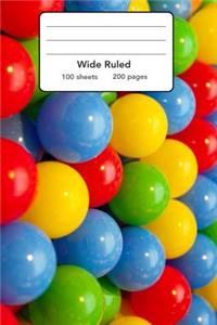 Wide Ruled Composition Notebook 6