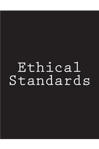 Ethical Standards