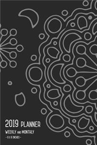 Planner 2019 Weekly and Monthly 6x9