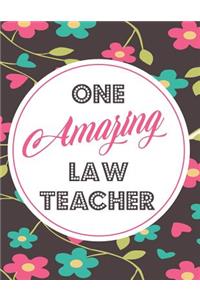 One Amazing Law Teacher