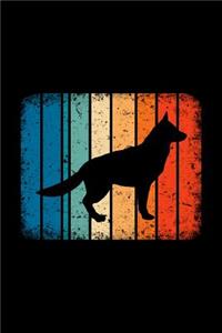 German Shepherd Dot Grid Notebook