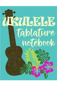 Ukulele Tablature Notebook