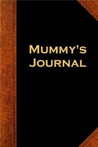 Mummy's Journal Vintage Style
