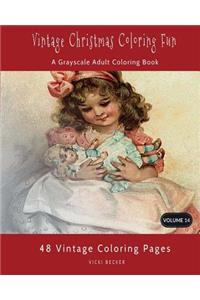 Vintage Christmas Coloring Fun