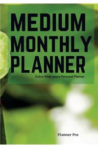 Dulcis Medium Monthly Planner