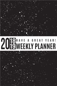 2018 - 2019 Weekly Planner