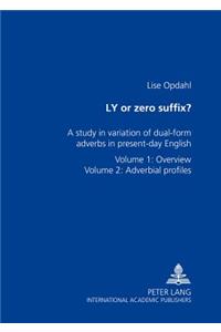 Ly or Zero Suffix?
