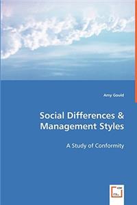 Social Differences & Management Styles